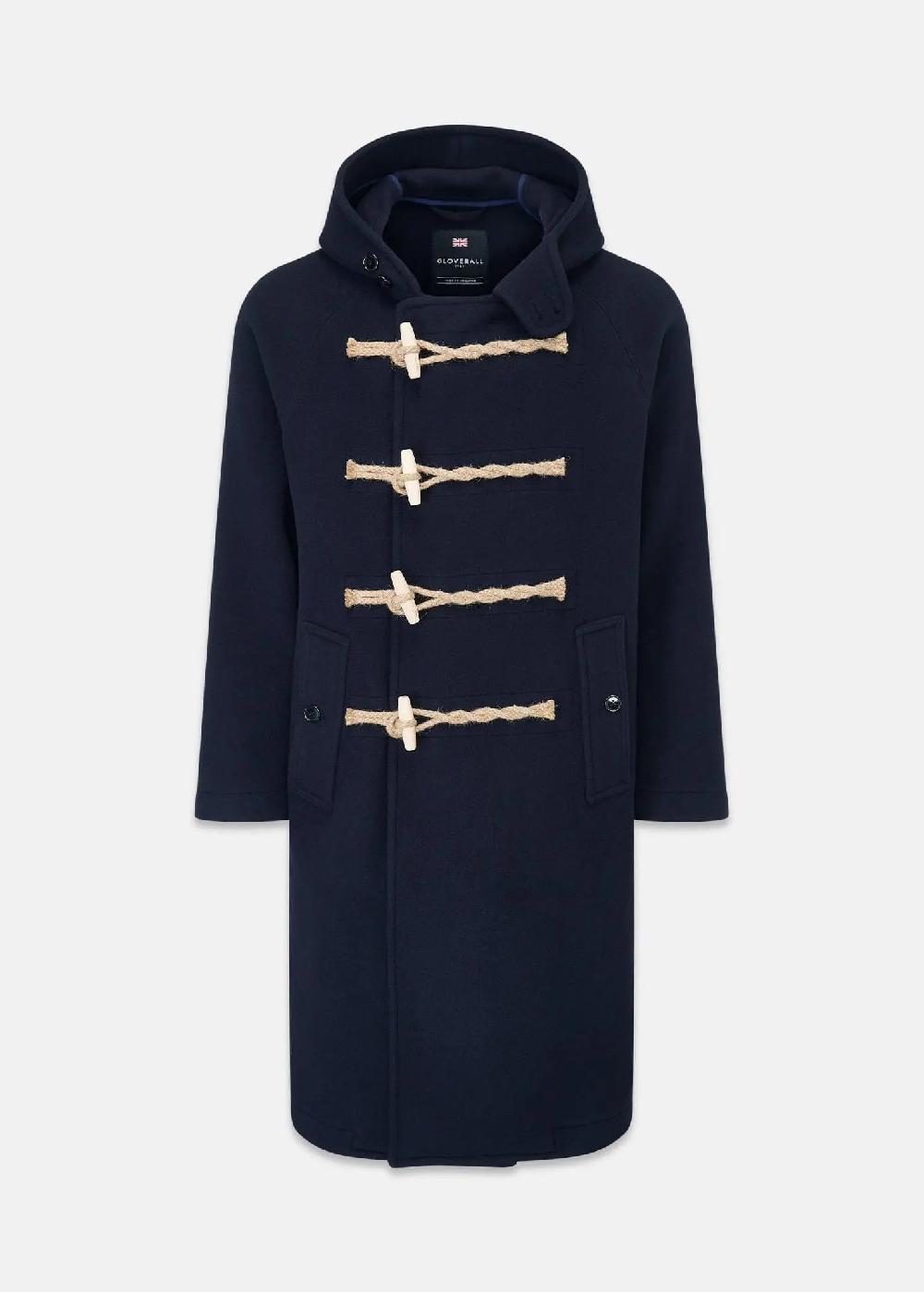 gloverall Men's Huxley Duffle Coat Navy