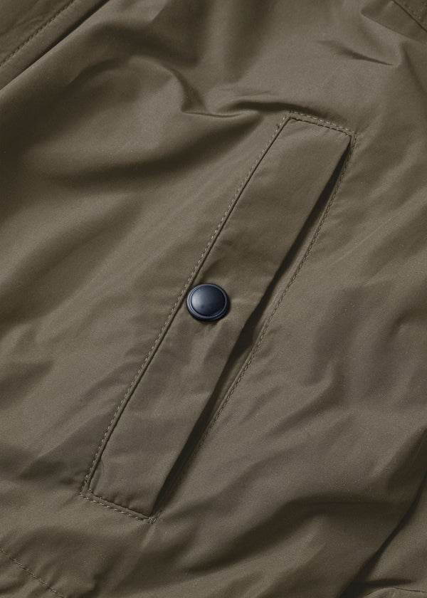 Gloverall Men's Kipling Short Parka Khaki