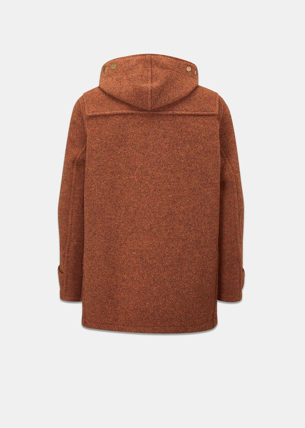 Gloverall Men's Mid-Length Monty Duffle Coat Rust