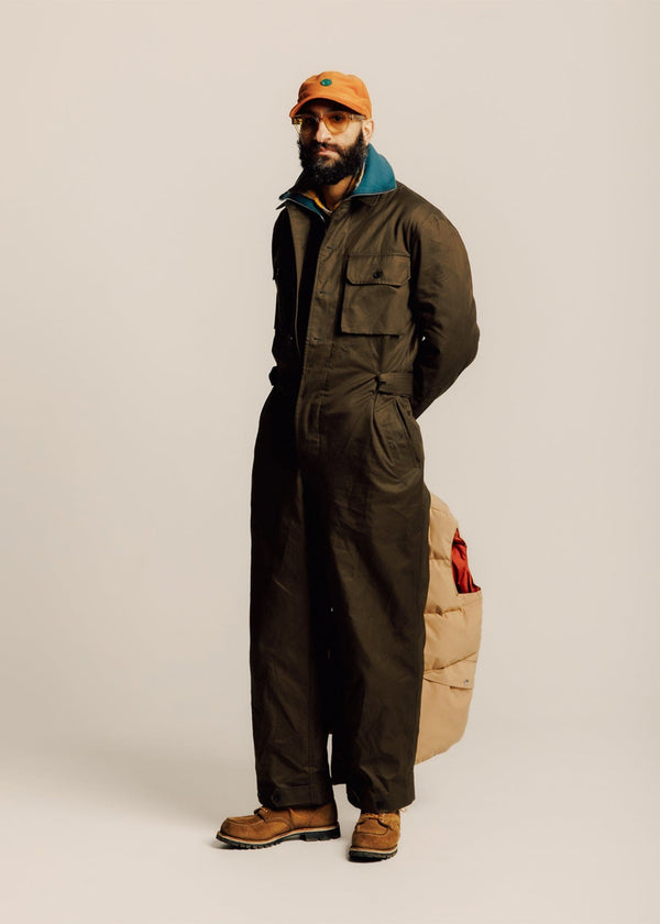 Gloverall Men's Miles Overall Army Green