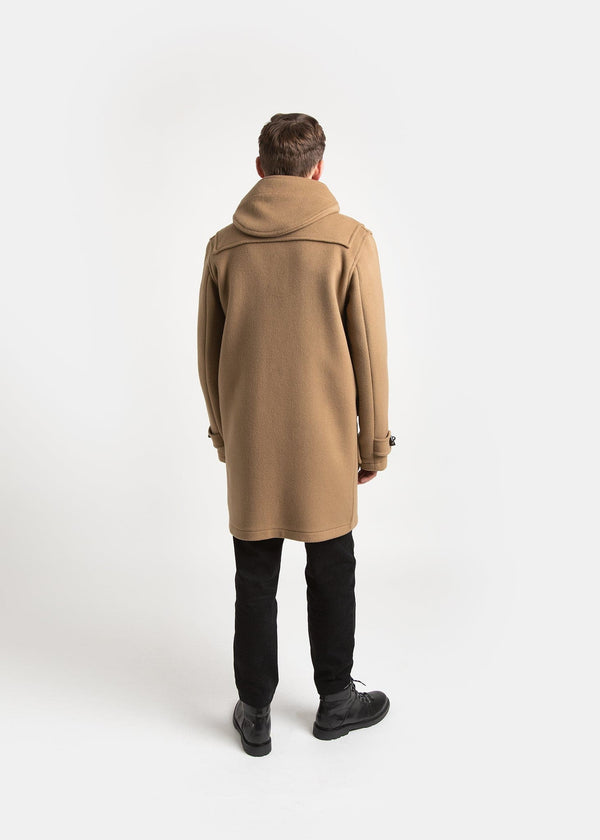 Gloverall Men's Morris Duffle Coat Camel Buchanan
