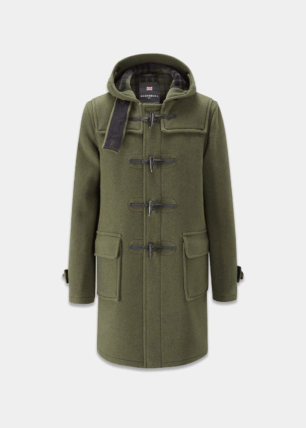 gloverall Men's Morris Duffle Coat Loden