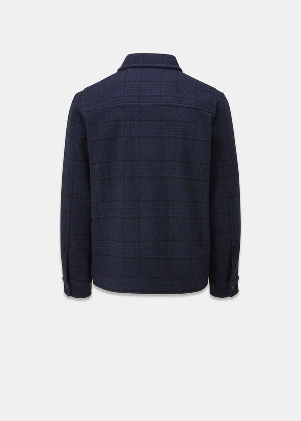 Gloverall Men's Oliver Jacket Navy Check