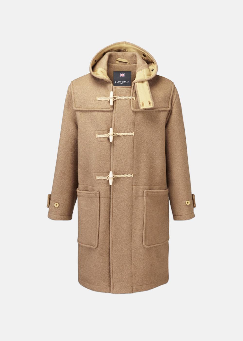 gloverall Men's Original Monty Duffle Coat Camel