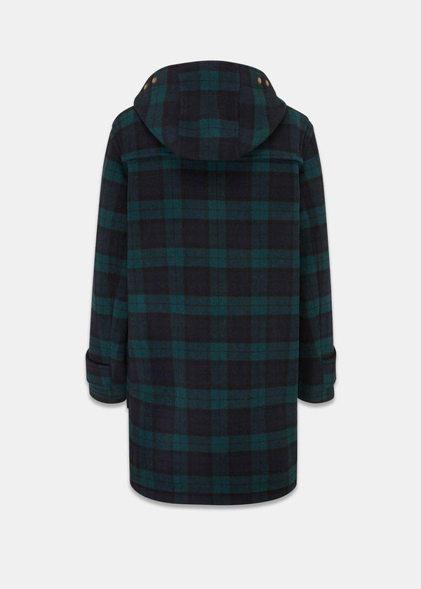 Gloverall Men's Original Monty Duffle Coat Tartan