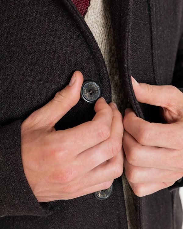 Gloverall Men's Oscar Blazer Mulberry