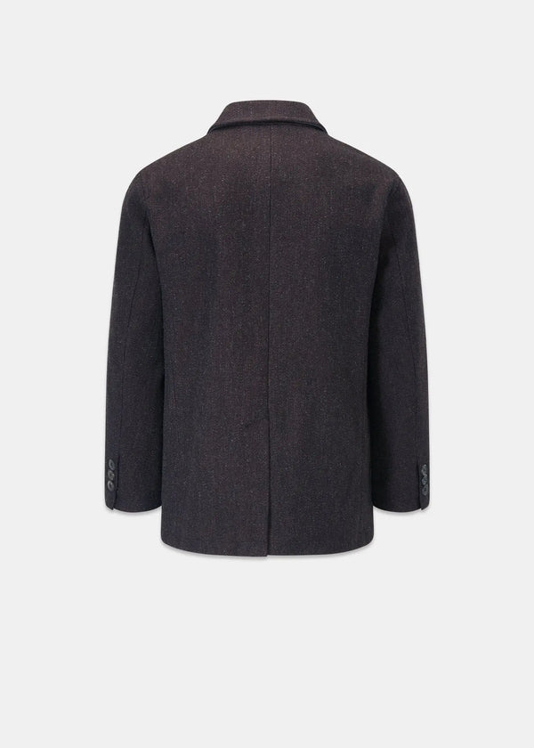 Gloverall Men's Oscar Blazer Mulberry