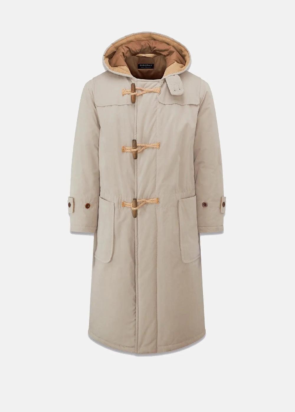 gloverall Men's Padded Duffle Coat Beige