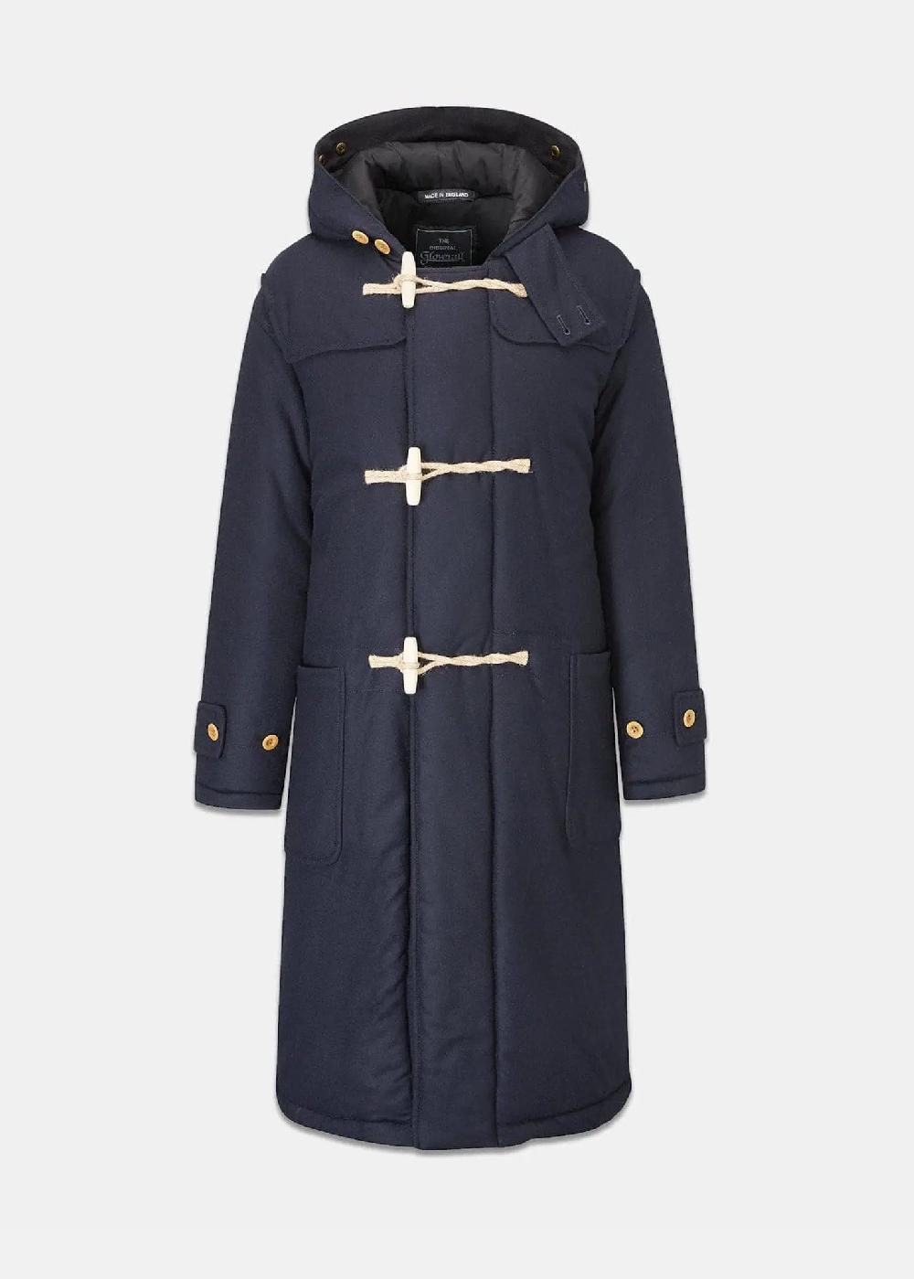 gloverall Men's Portsmouth Padded Duffle Coat Navy