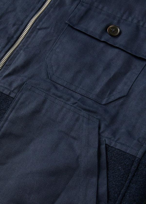 Gloverall Men's Renewed Works Jacket Navy