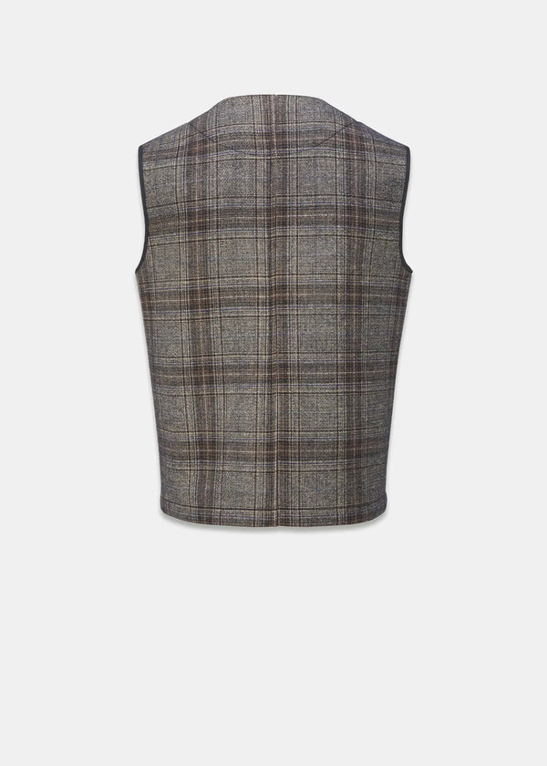 Gloverall Men's Roger Gilet Check
