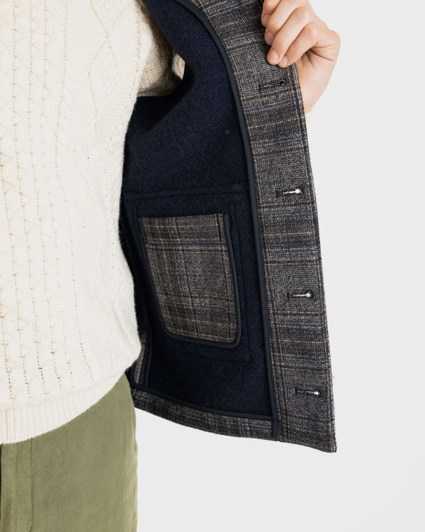 Gloverall Men's Roger Gilet Check