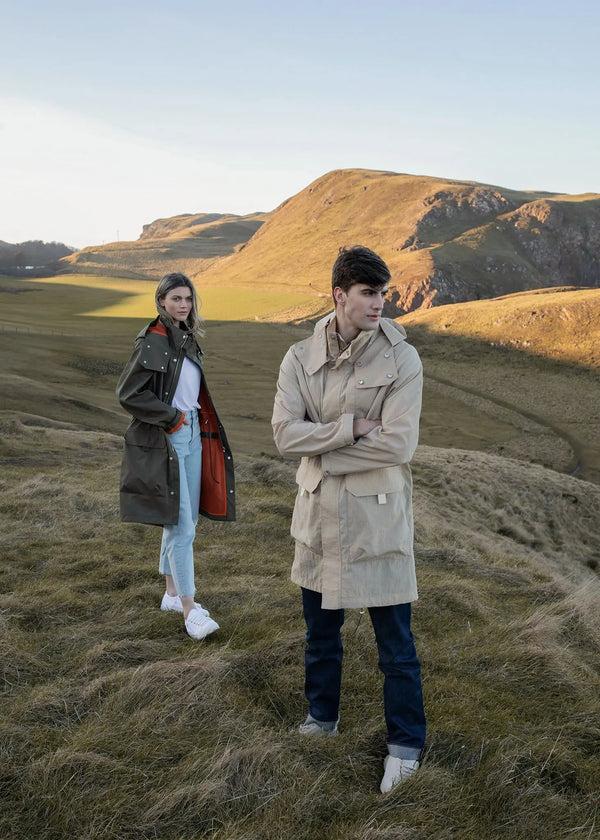 Gloverall Men's Severn Parka Taupe
