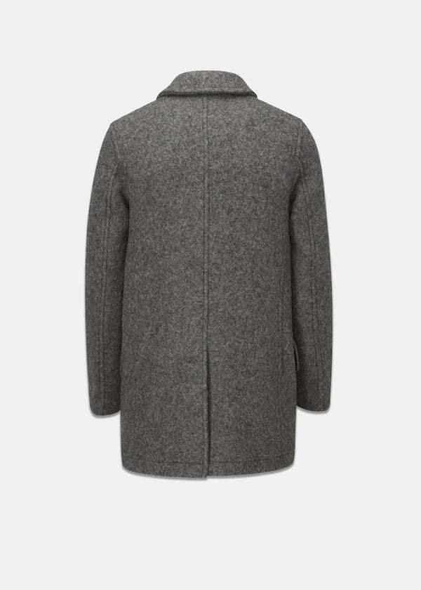Gloverall Men's Spring Peacoat Grey