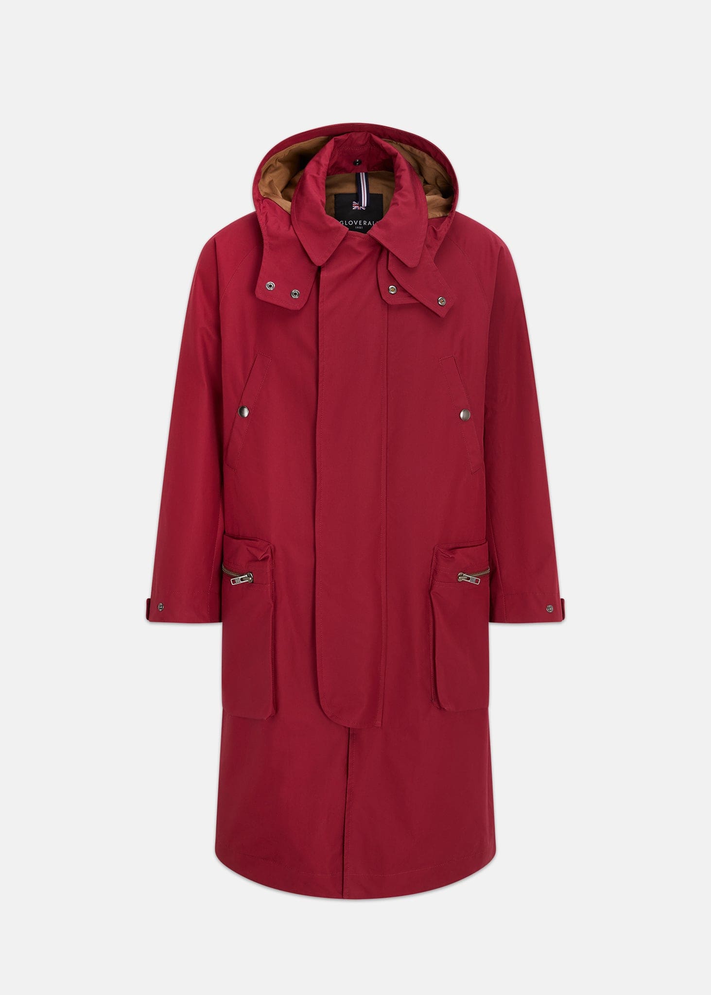 gloverall Men's Stanley Parka Bordeaux