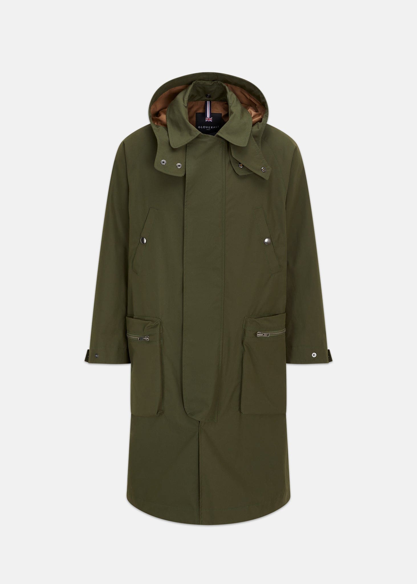 gloverall Men's Stanley Parka Olive