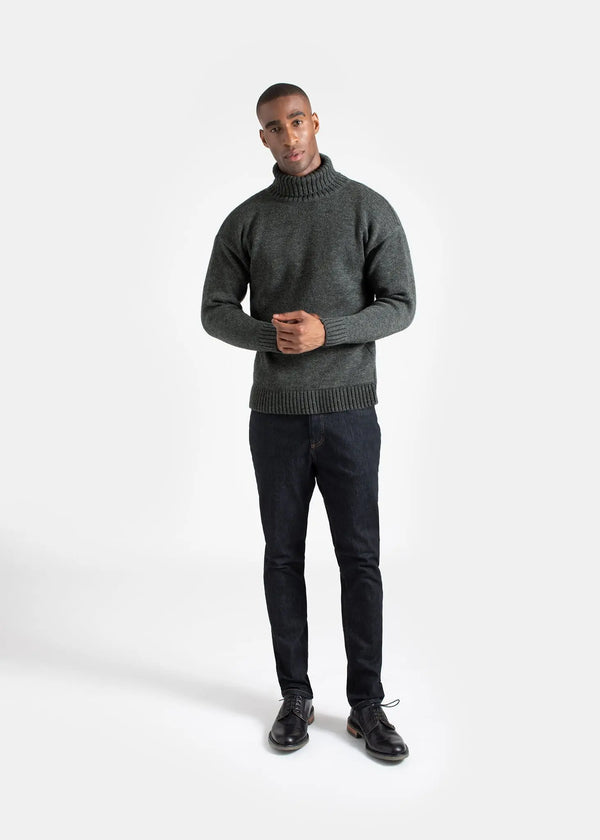 Gloverall Men's Submariner Jumper Grey