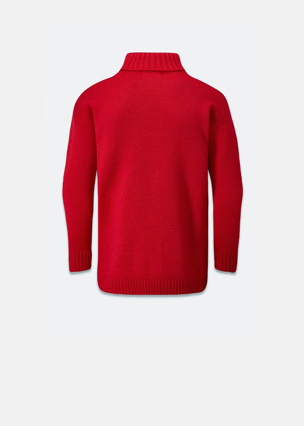 Gloverall Men's Submariner Jumper Red