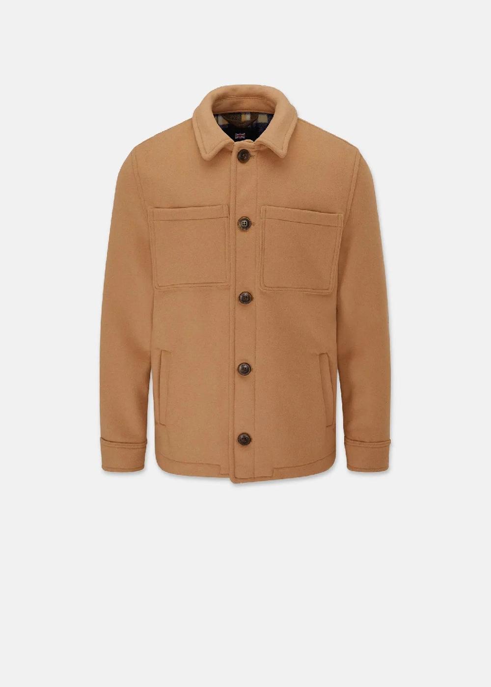 gloverall Men's Walter Jacket FC Camel