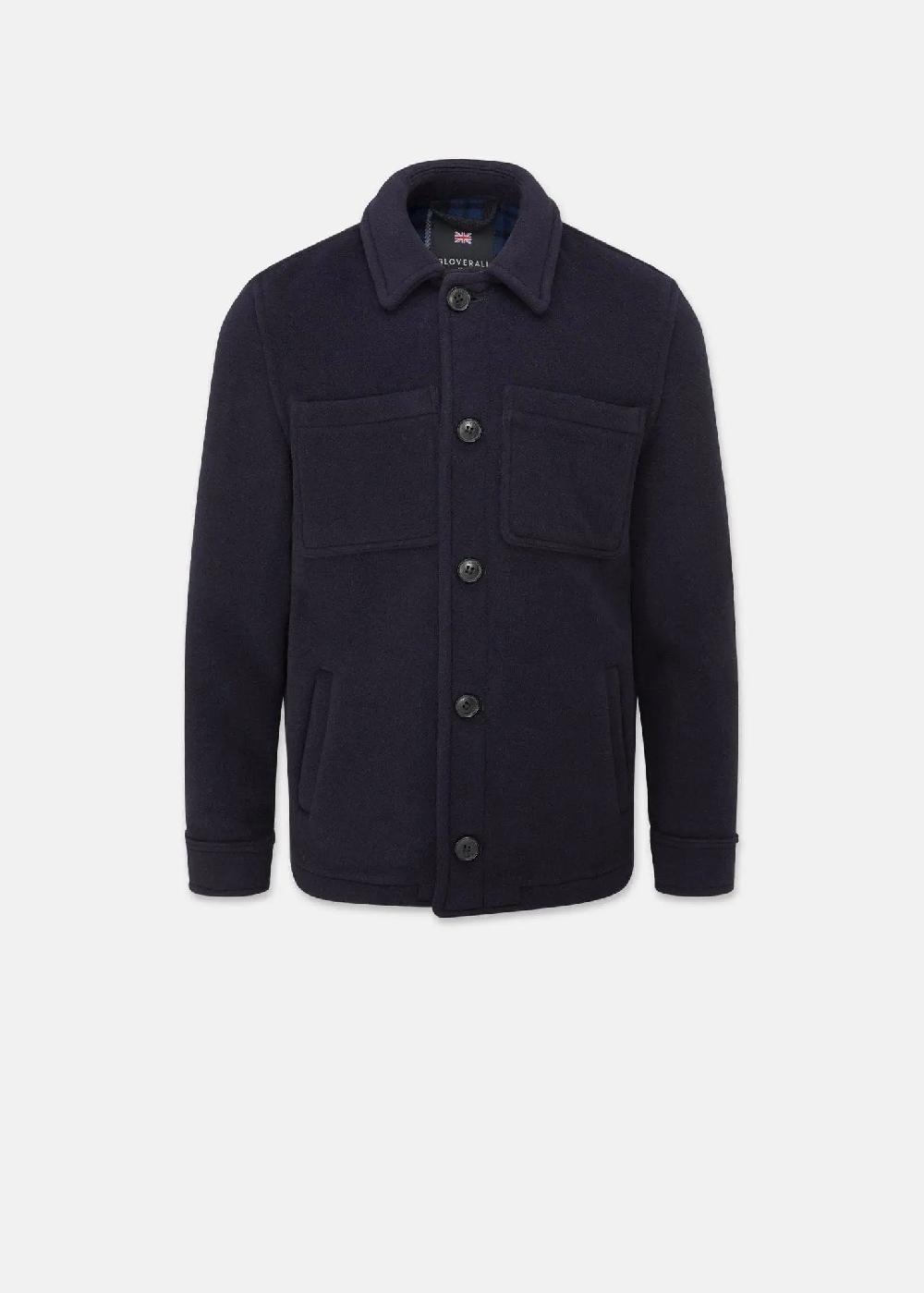 gloverall Men's Walter Jacket FC Navy