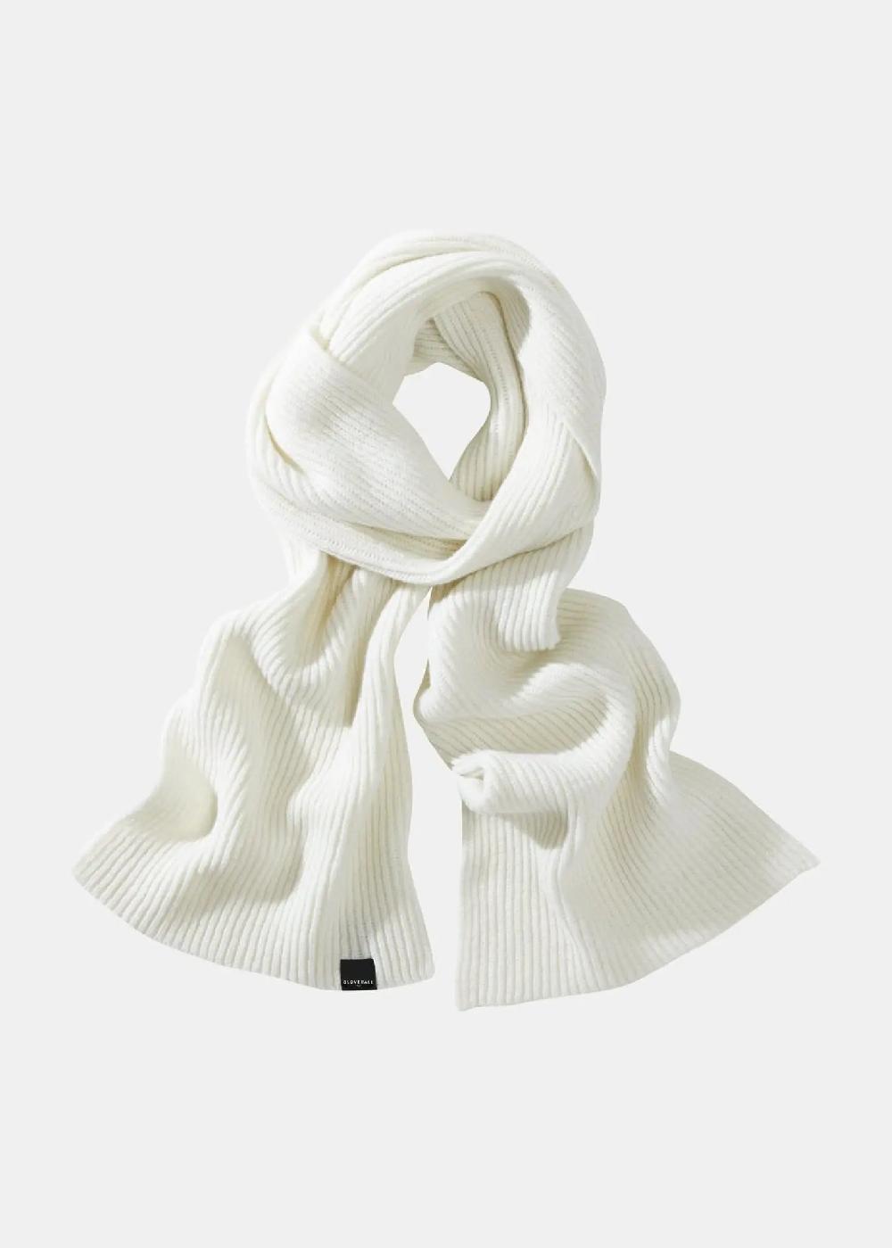 gloverall Unisex Fisherman Scarf Ecru
