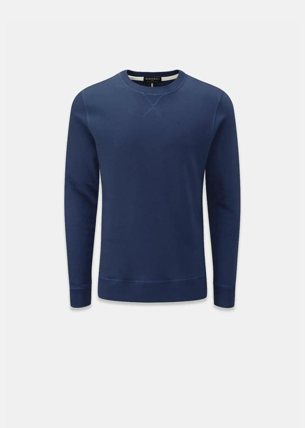 Gloverall Unisex Jersey Sweatshirt Navy