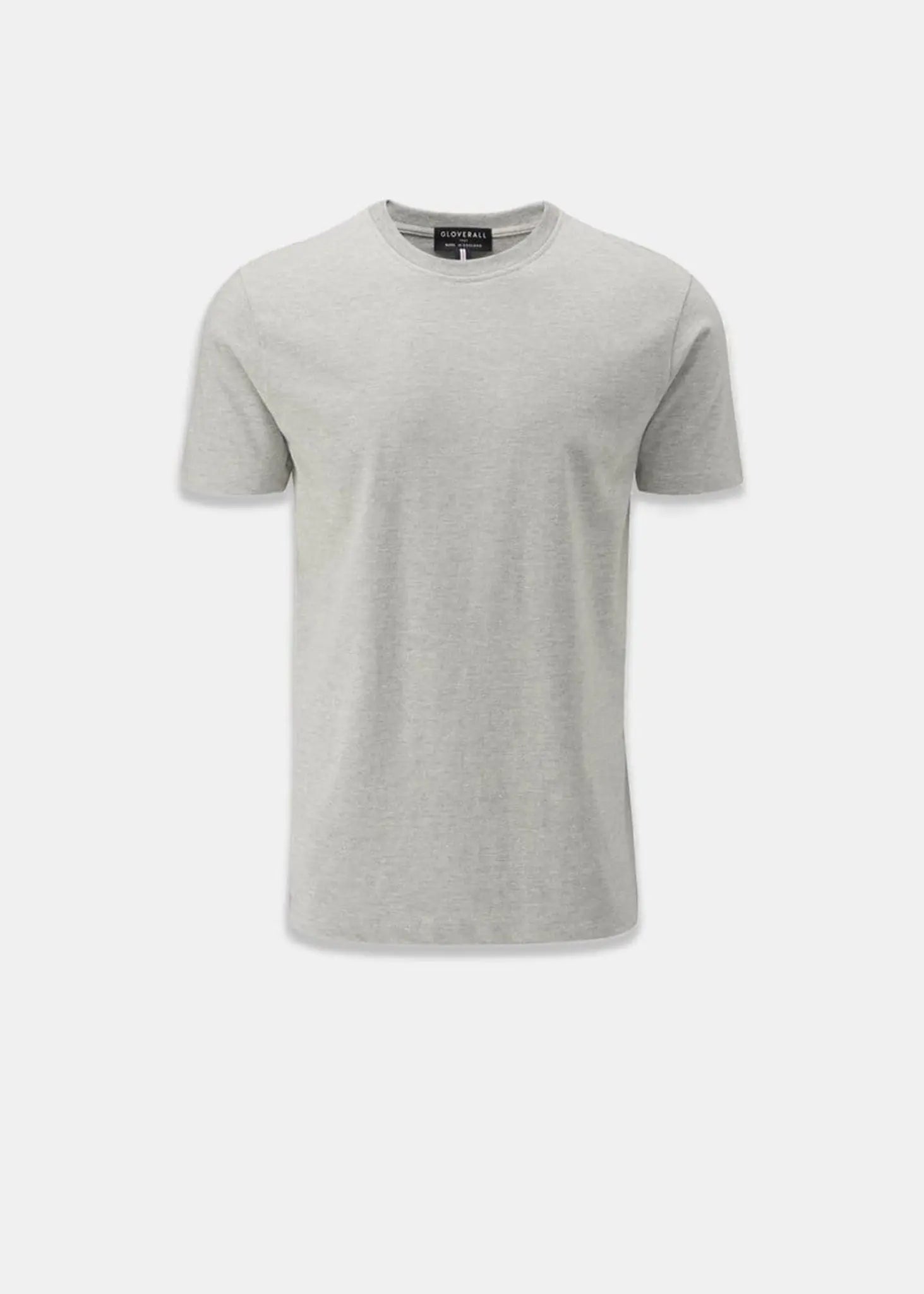 gloverall Unisex Jersey T-Shirt Grey (Extra Small)