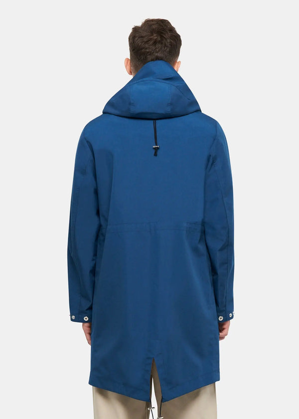 Gloverall Unisex Severn Parka Poseidon Blue