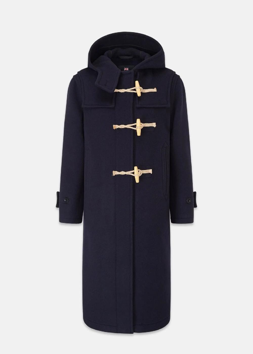 gloverall Women's Austen Duffle Coat Navy