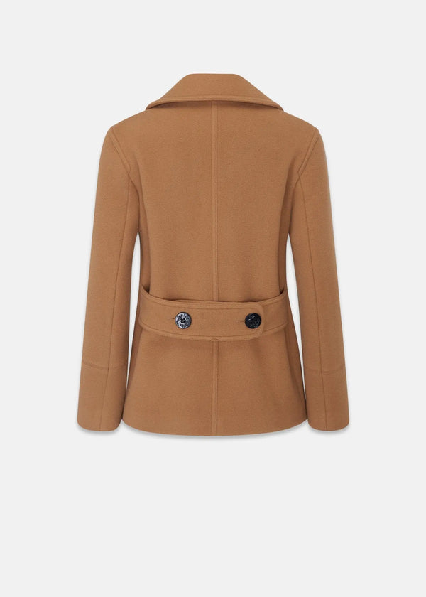 Gloverall Women's Bronte Peacoat Camel