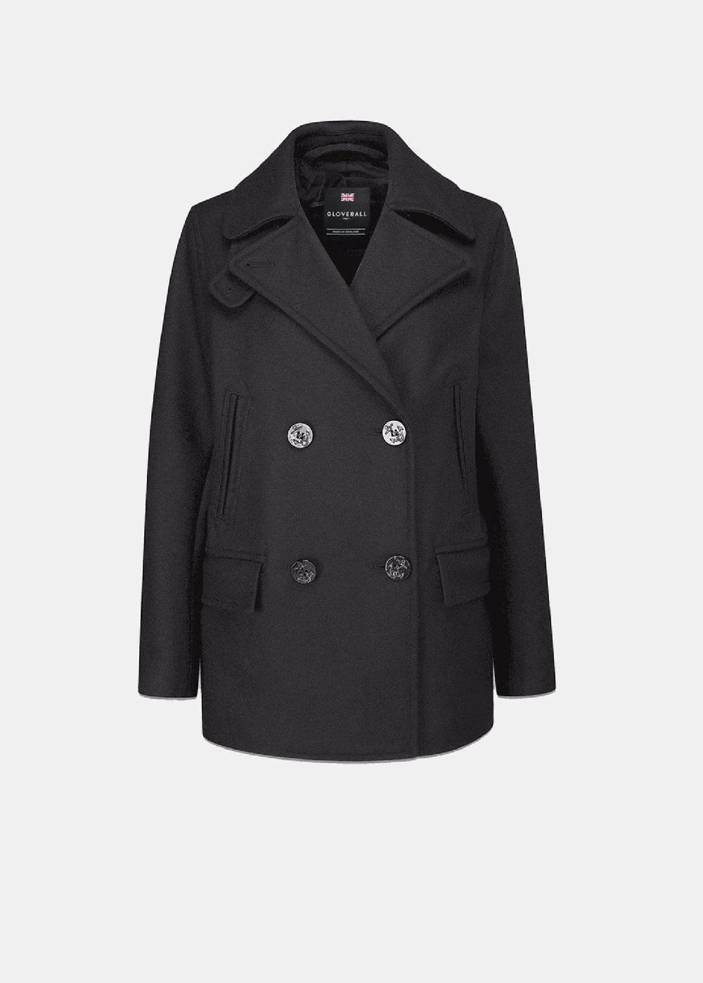 gloverall Women's Clementine Peacoat Black