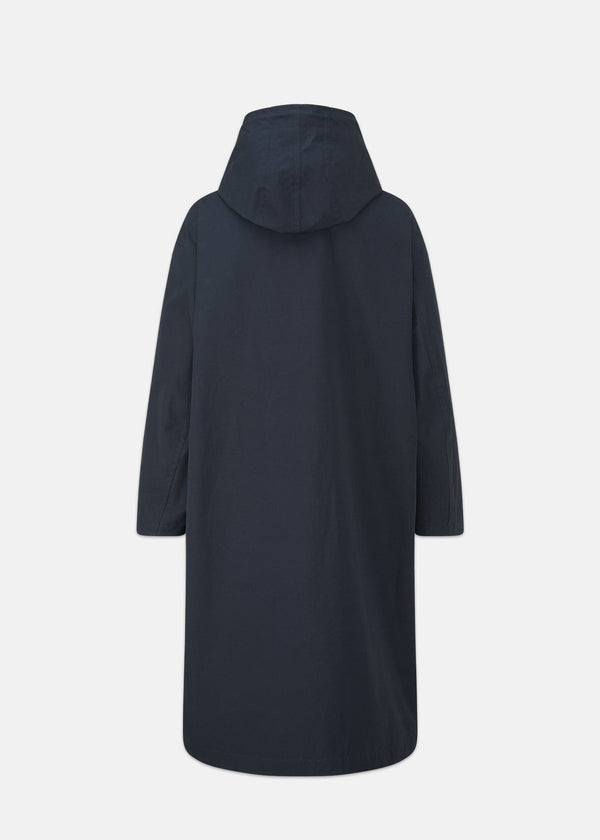 Gloverall Women's Coleman Parka Black Navy