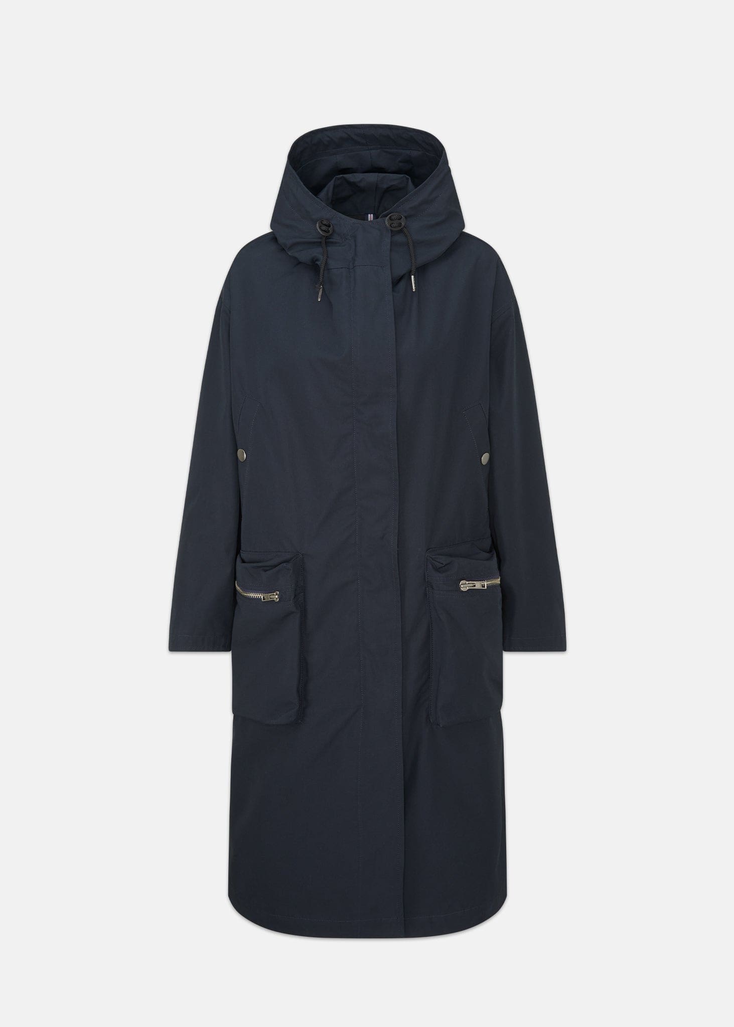 gloverall Women's Coleman Parka Black Navy