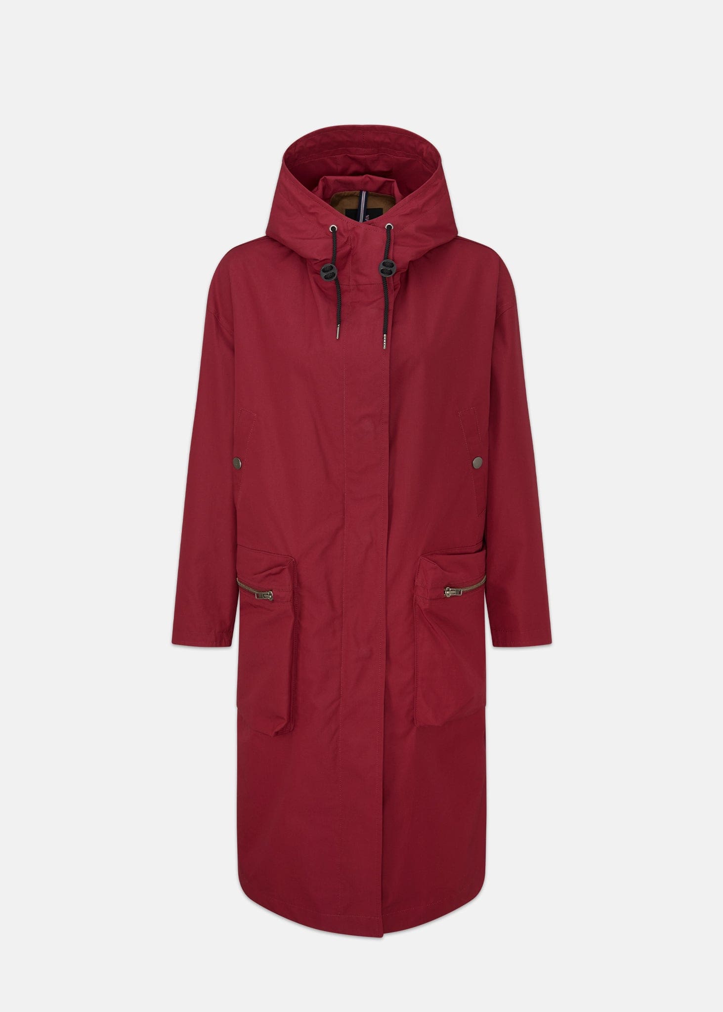 gloverall Women's Coleman Parka Bordeaux