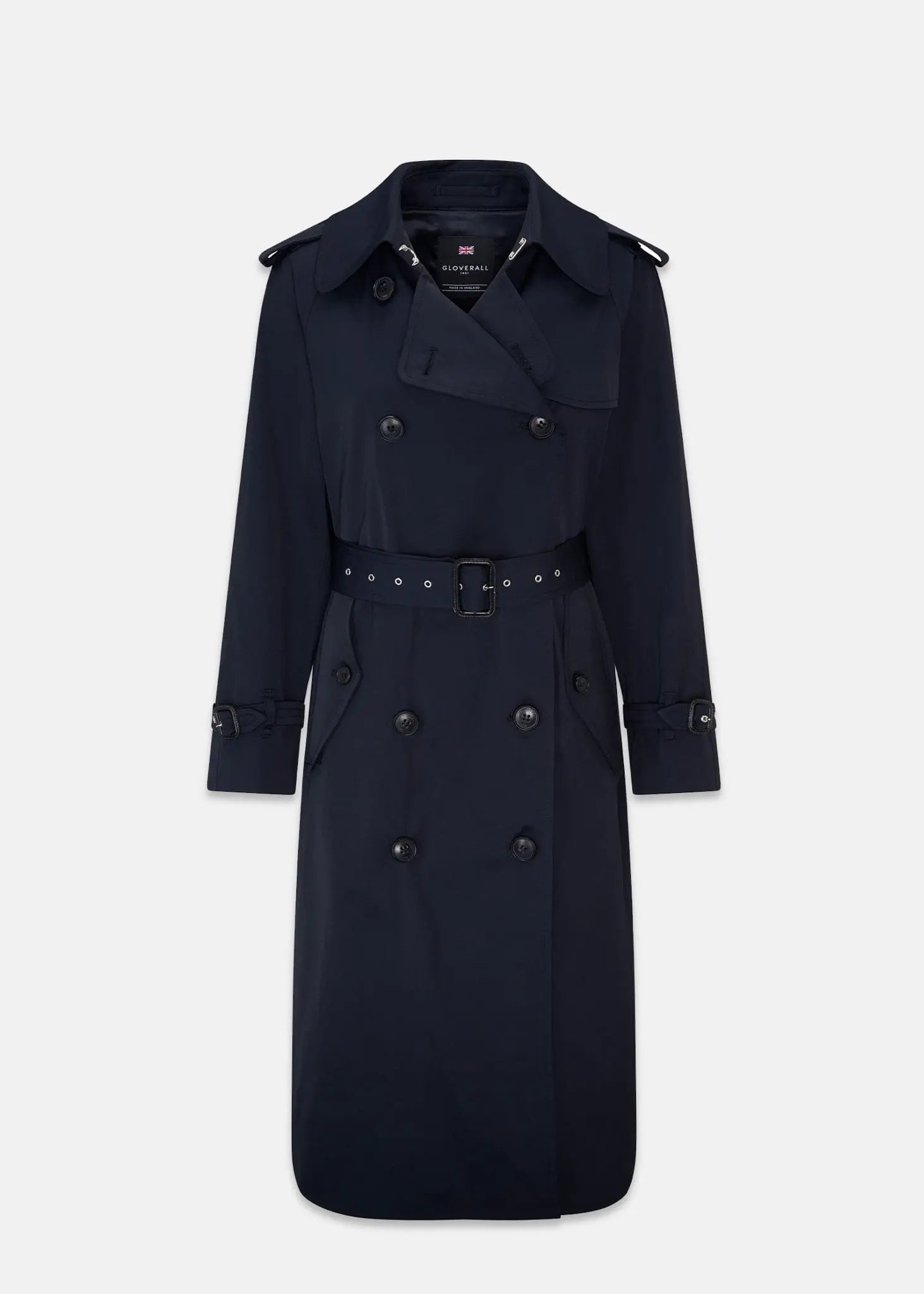 gloverall Women's Darcy Trench Coat Navy