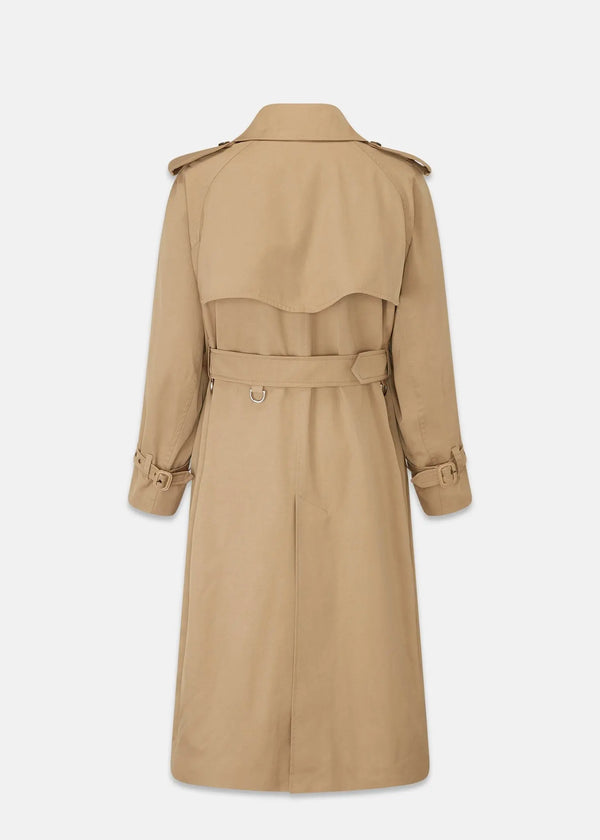Gloverall Women's Darcy Trench Coat Stone