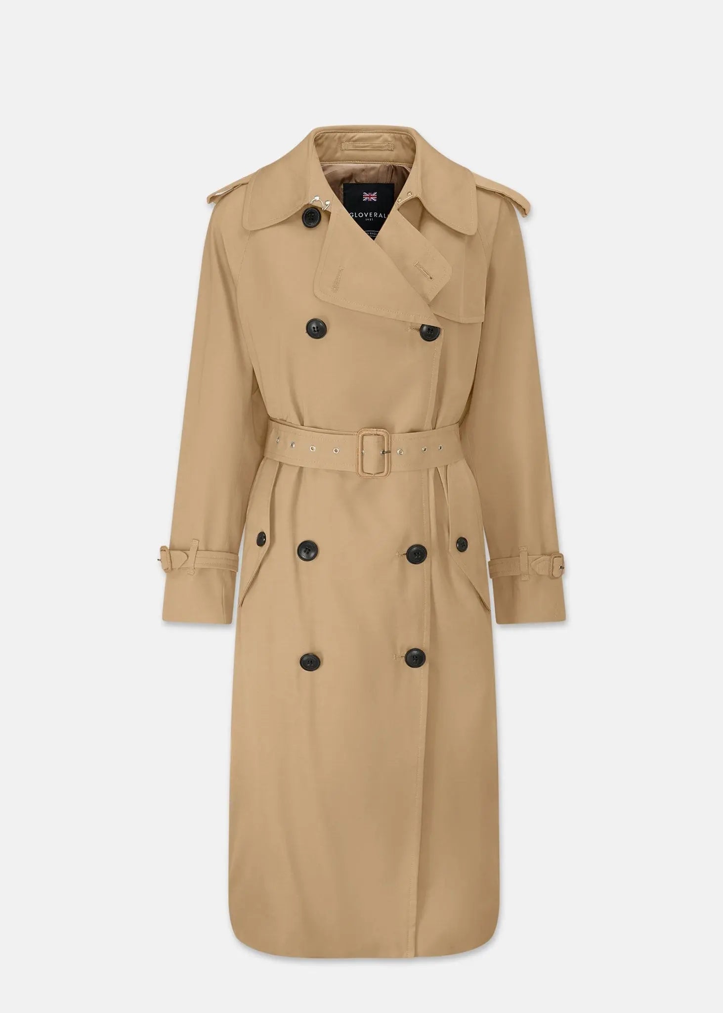 gloverall Women's Darcy Trench Coat Stone