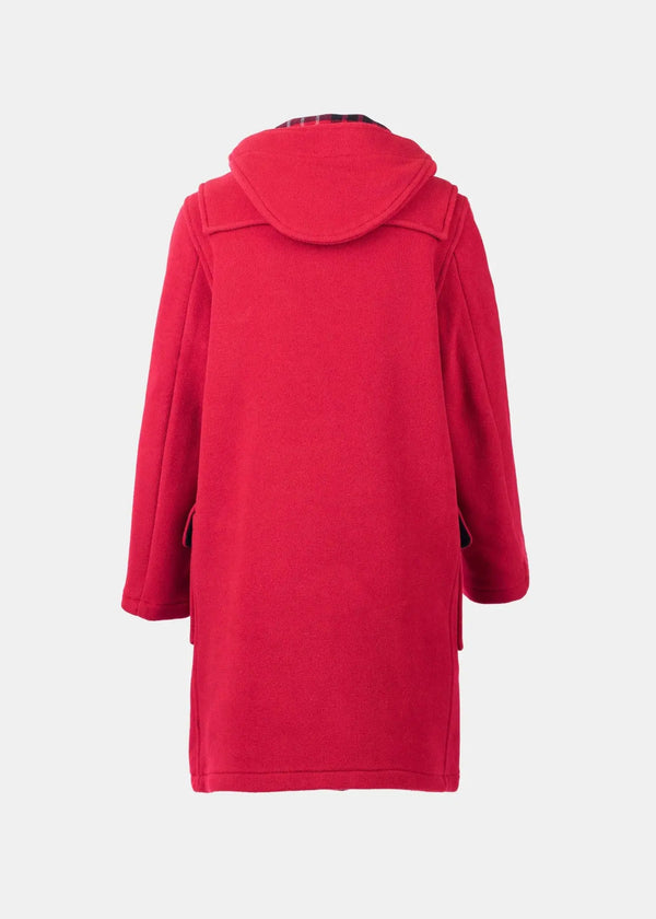 Gloverall Women's Freda Duffle Coat Cranberry