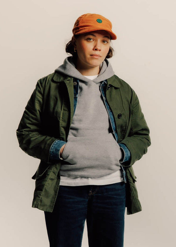Gloverall Women's Kennedy Chore Jacket Dark Green