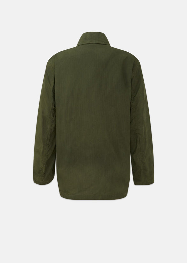 Gloverall Women's Kennedy Chore Jacket Dark Green
