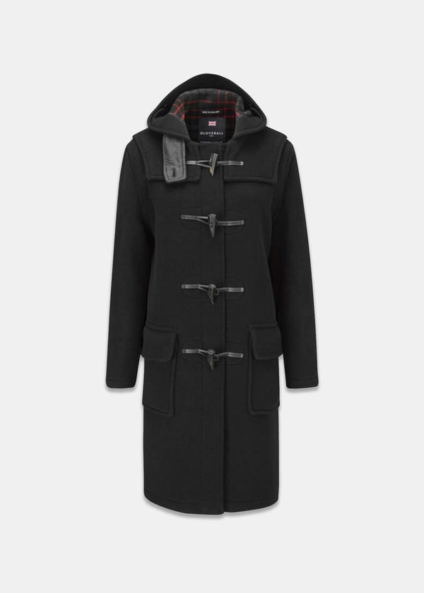 Gloverall Women's Morris Duffle Coat FC Black