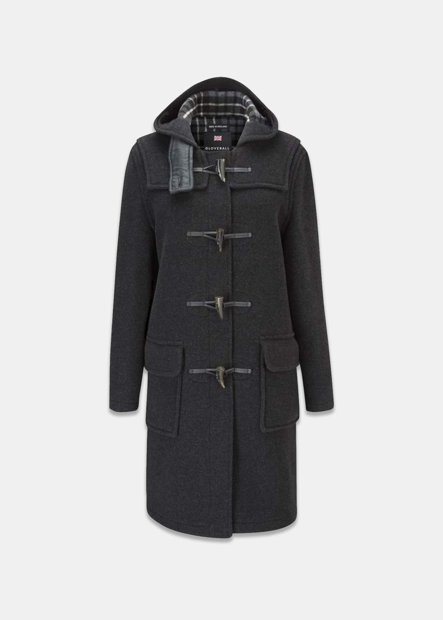 gloverall Women's Morris Duffle Coat FC Charcoal