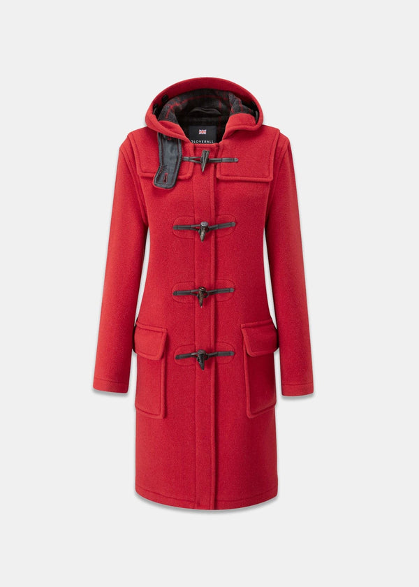Gloverall Women's Morris Duffle Coat FC Red
