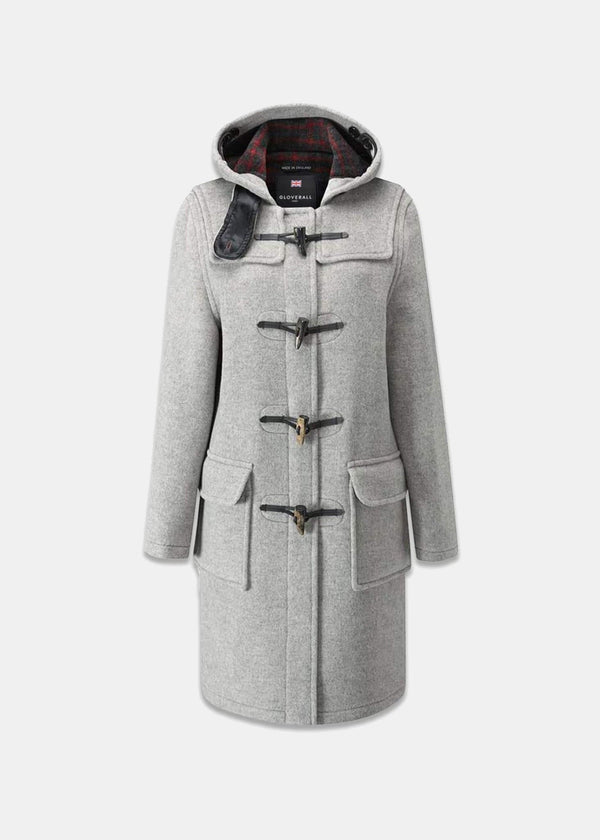 Gloverall Women's Morris Duffle Coat FC Silver