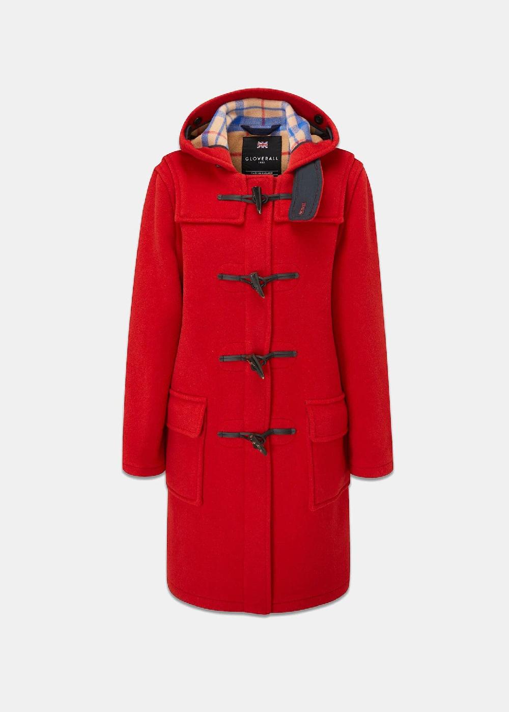 gloverall Women's Morris Duffle Coat Red Thomson