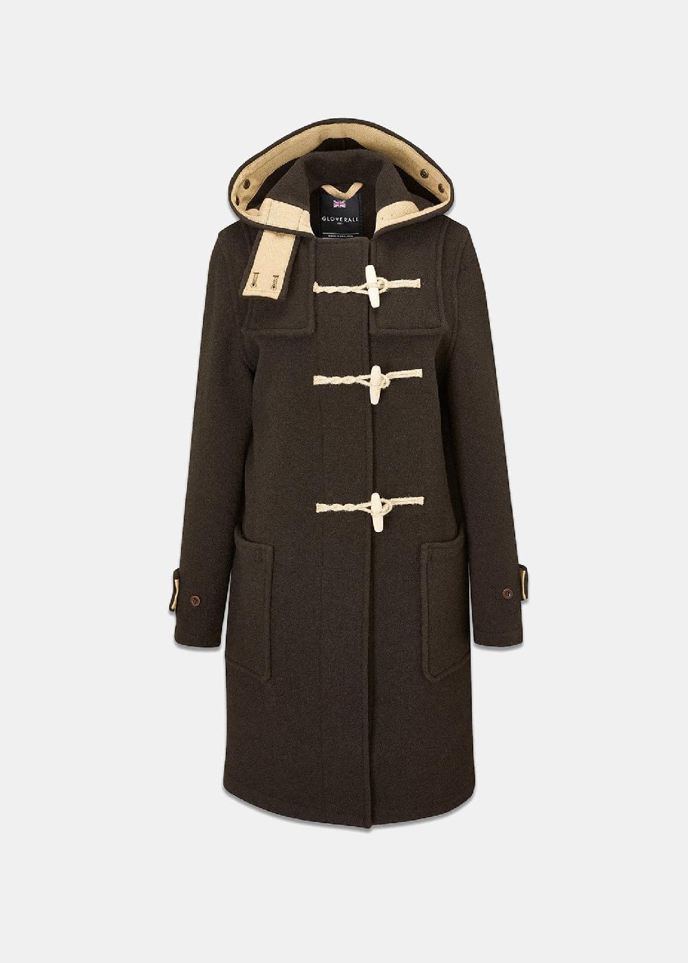 gloverall Women's Original Monty Duffle Coat Brown
