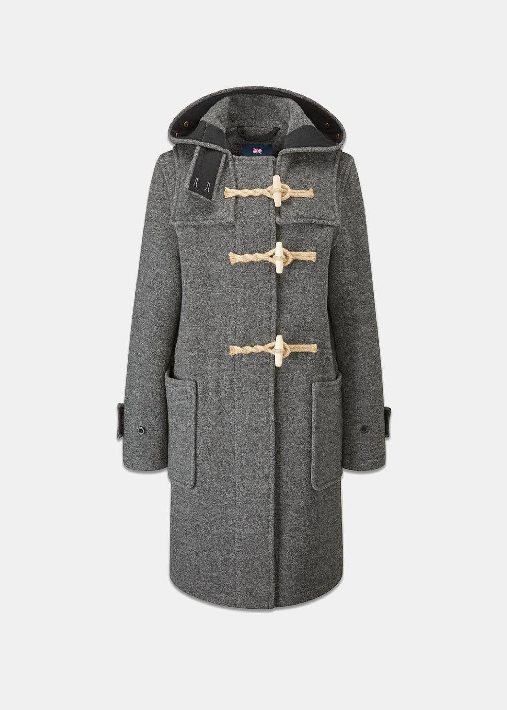 gloverall Women's Original Monty Duffle Coat Grey