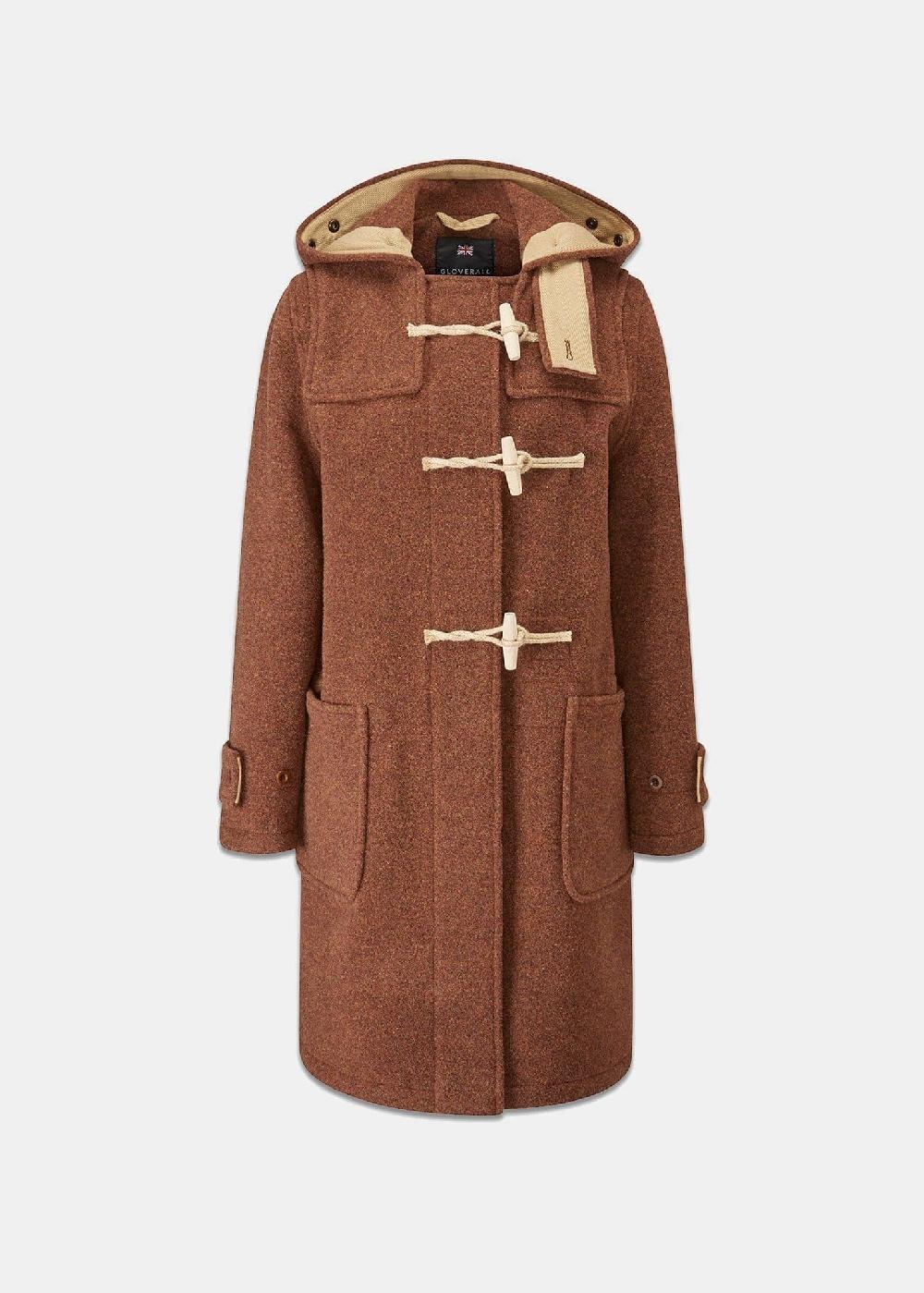 gloverall Women's Original Monty Duffle Coat Rust