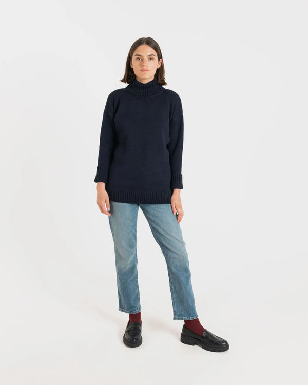 Gloverall Women's Submariner Jumper Navy