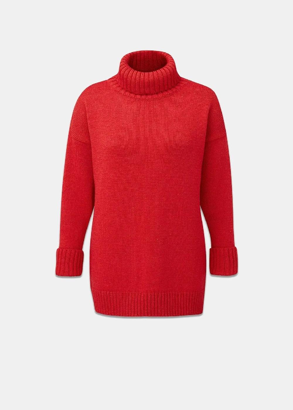 gloverall Women's Submariner Jumper Red